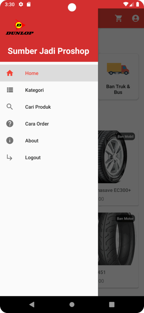 Slider Menu